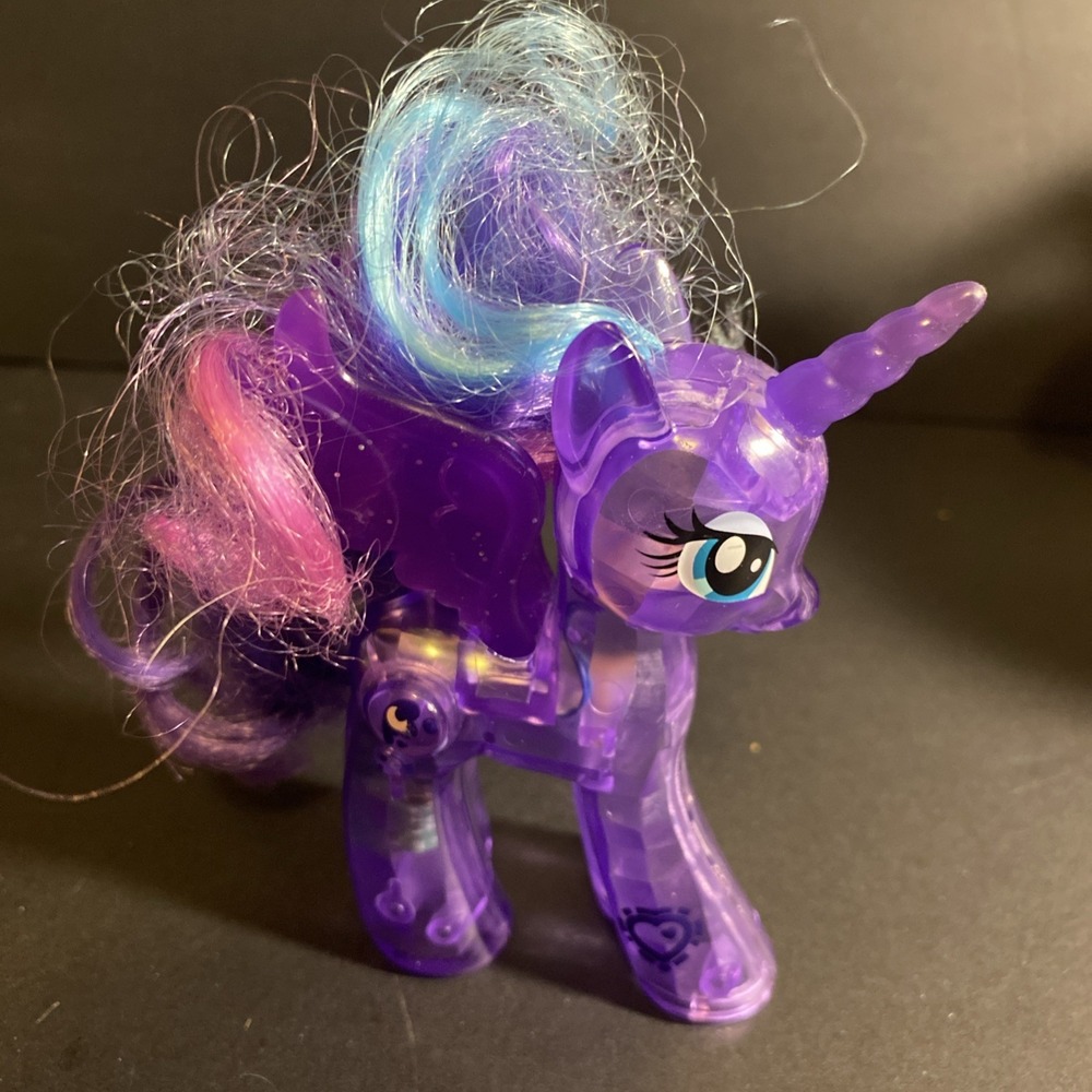Hasbro 2015 My Little Pony, MLP G4 2016 Princess Luna Sparkle Bright, Lights Up.